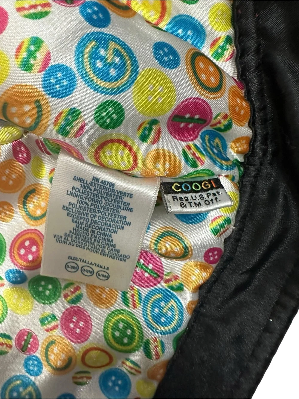 COOGI vintage satin